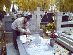 Odwiedziliśmy groby zasłużonych działaczy SITK, dn. 30.10.2009r.